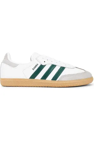 adidas Zapatilla deportiva samba og en color blanco talla 5 en Footwear White Collegiate Green & Grey Two - White. Talla