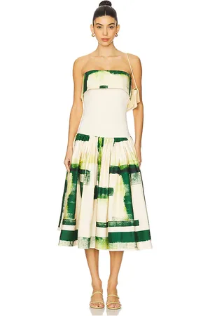 ALEXIS Vestido robia en color verde talla L en - Green. Talla L (también en M, S).