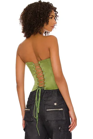 DANIELLE GUIZIO Corsé en color verde talla M en - Green. Talla M (también en S, XL, XS).