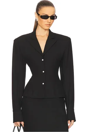 Helsa Sobrecamisa the suit en color talla L en - Black. Talla L (también en M, S, XL, XXS).