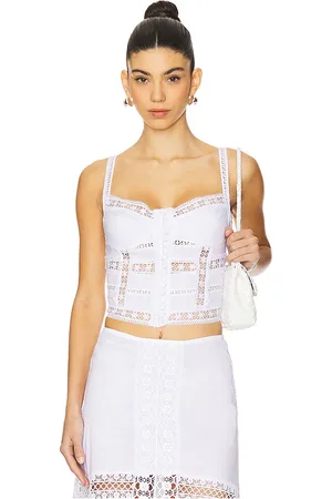 CHARO RUIZ IBIZA Breth top en color talla L en - White. Talla L (también en M, S, XS).