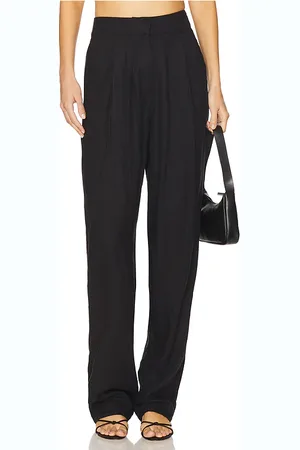 WeWoreWhat Pantalón con trabilla en color talla 0 en - Black. Talla 0 (también en 2, 4).