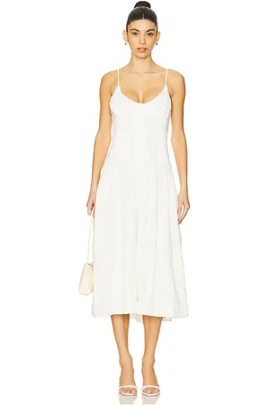 Free People Vestido midi ezra en color ivory talla 0 en - Ivory. Talla 0 (también en 10, 2, 4, 6, 8).