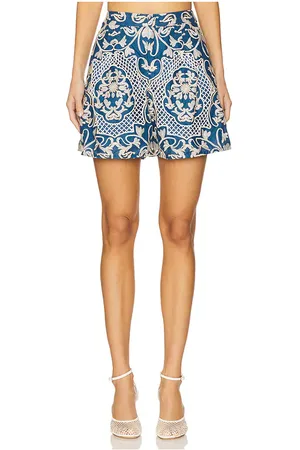 Agua by Agua Bendita Maratea ribbons short en color azul talla L en - Blue. Talla L (también en XL, XS).