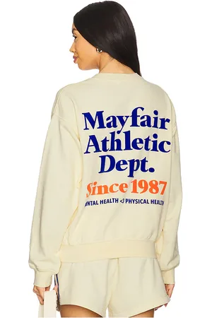 The Mayfair Group Cuello redondo mayfair athletic dept en color yellow,cream talla L/XL en - Yellow,Cream. Talla L/XL (tamb