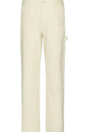 DUNST Pantalones estilo carpintero patched en color talla M en - Cream. Talla M (también en S).