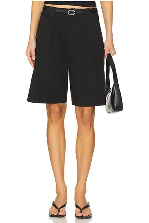 Citizens of Humanity Short plisado cara en color talla 24 en - Black. Talla 24 (también en 29, 30, 31, 32, 34).