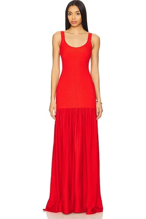 Retrofete Vestido punto kennedi en color rojo talla L en - Red. Talla L (también en M, S, XS).