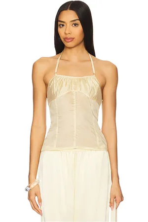 Belle Flore top en color amarillo limon talla L en - Lemon. Talla L (también en M, S, XL, XS).