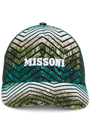 Missoni Gorra de camionero en color oscuro talla all en - Dark Green. Talla all.