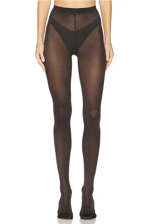 Wolford Medias satin opaque 50 en color charcoal talla M en - Charcoal. Talla M (también en S, XS).