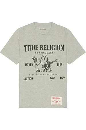True Religion Camiseta en color gris talla L en - Grey. Talla L (también en M, S, XL/1X).