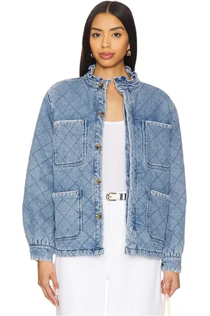seventy + mochi Chaqueta pablo en color denim-medium talla M en - Denim-Medium. Talla M (también en S, XL, XS, XXS).