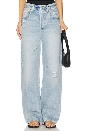 Citizens of Humanity Pantalones holgados ayla en color azul talla 23 en - Blue. Talla 23 (también en 24, 25, 26, 27, 28