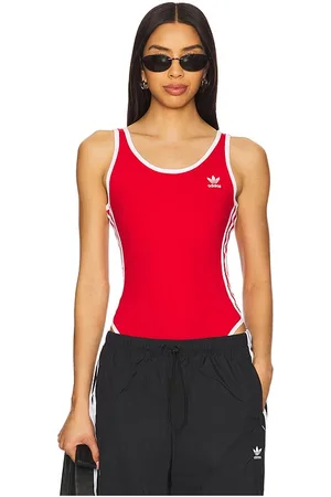 adidas Body 3 stripe en color rojo talla L en - Red. Talla L (también en M, S, XS).