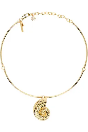 Lele Sadoughi Collar nautilus en color oro metálico talla all en - Metallic Gold. Talla all.