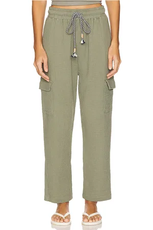 SUNDRY Pantalón cargo easy en color verde talla L en - Green. Talla L (también en M, S, XL).