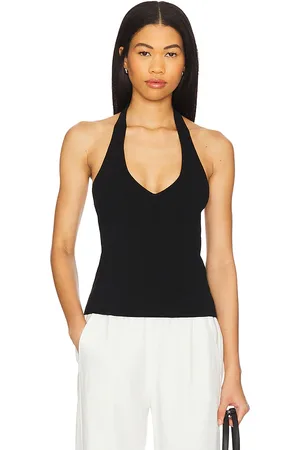 EAVES Alder knit halter en color talla L en - Black. Talla L (también en M, S, XL).