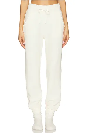 NEGATIVE UNDERWEAR Waffle knit jogger en color talla M en - Cream. Talla M (también en XL).