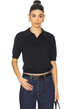 EAVES Emileigh polo en color talla L en - Navy. Talla L (también en M, S, XL, XS).