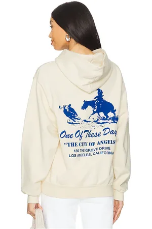 One Of These Days Sudadera city of angels en color crema talla L en - Cream. Talla L (también en M, S, XL/1X).