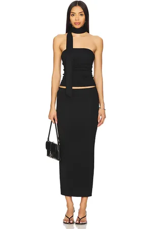 superdown Set faldas dragana en color talla L en - Black. Talla L (también en M, S, XS, XXS).