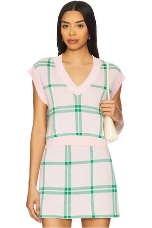 Favorite Daughter Chaleco jersey en color rosado talla L en - Pink. Talla L (también en M, S, XL, XS).