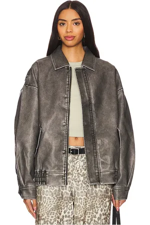 Lioness Cazadora kenny en color talla L en - Slate. Talla L (también en M, S, XL, XS, XXS).