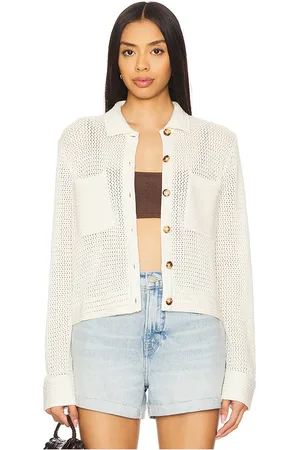 La Ligne Camisa de ganchillo jane en color talla L en - Cream. Talla L (también en M, S, XS, XXS).