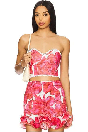 CHARO RUIZ IBIZA Corsé matis en color rosado talla M en - Pink. Talla M (también en S, XS).