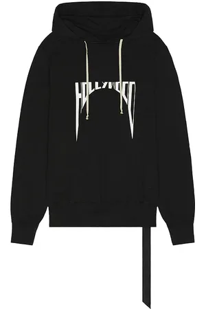 DRKSHDW BY RICK OWENS Sudadera oversized en color negro talla L en - Black. Talla L (también en M, S, XL/1X).