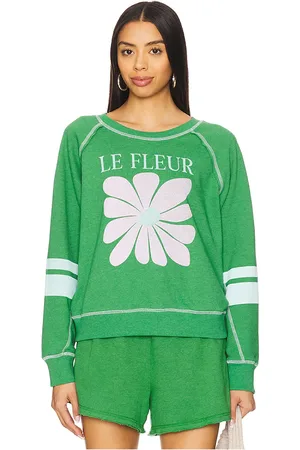 SUNDRY Sudadera le fleur en color verde talla M en - Green. Talla M (también en S, XL, XS).