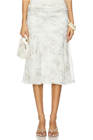 MORE TO COME Falda avery en color blanco talla L en - White. Talla L (también en M, S, XL, XS, XXS).
