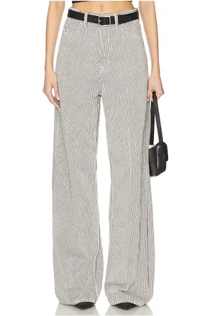GRLFRND Pantalones rey en en color negro, blanco talla 23 en - Black,White. Talla 23 (también en 24, 25, 26, 27