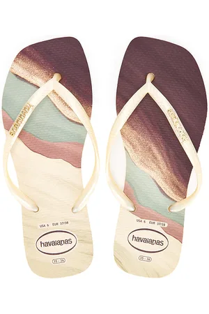 Havaianas Chanclas square trendy en color crema talla 37/38 en - Cream. Talla 37/38 (también en 35/36, 39/40, 41/42).