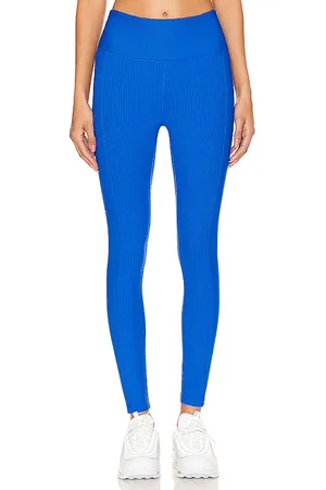 YEAR OF OURS Ribbed pocket legging en color azul talla L en - Blue. Talla L (también en M).