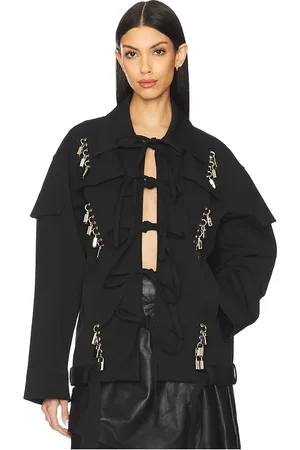 Lado Bokuchava Chaqueta utilitaria utility bow en color talla L en - Black. Talla L (también en M, S).