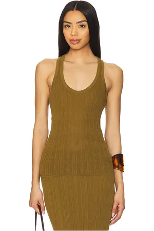 A.L.C. Iris top en color verde oliva talla L en - Olive. Talla L (también en M, S, XL, XS).