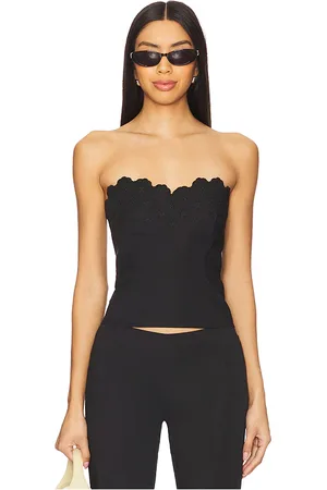 Frankies Bikinis Twilight top en color talla M en - Black. Talla M (también en XL).