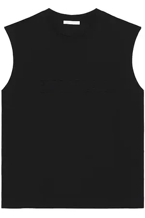 Helmut Lang Camiseta tirantes embossed en color talla M en - Black. Talla M (también en S, XL/1X).
