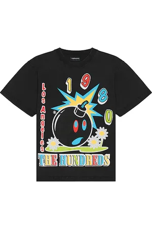 The Hundreds Camiseta santee adam en color negro talla L en - Black. Talla L (también en M, S, XL/1X).