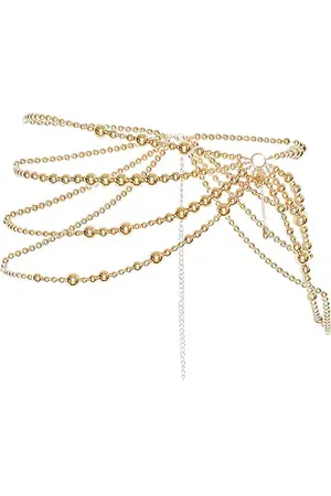 8 Other Reasons Cinturón chain en color oro metálico talla all en - Metallic Gold. Talla all.