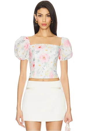 Bardot Sheyla top en color blanco talla 10 en - White. Talla 10 (también en 12, 2, 4, 6, 8).