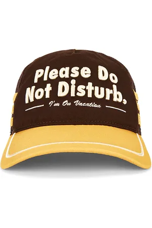 Duvin Gorra de camionero please do not disturb en color talla all en - Brown. Talla all.