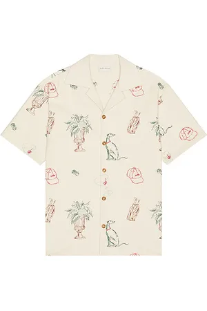 Drôle de Monsieur Camisa en color crema talla L en - Cream. Talla L (también en M, S, XL/1X).