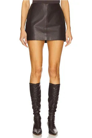 St Agni Minifalda cuero en color talla L en - . Talla L (también en M).