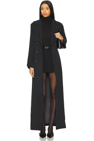 SNDYS Trench de largo total victoria en color talla M en - Black. Talla M (también en S, XS).