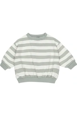 Quincy Mae Sudadera chill sweatshirt en color talla 18-24M en - Sage. Talla 18-24M (también en 2-3yr, 4-5yr).