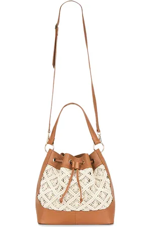 btb Los Angeles Lotus drawstring en color crema talla all en - Cream. Talla all.