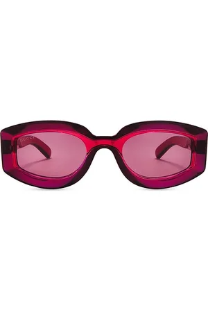 Gucci Gafas de sol sunset boulevard en color rojo talla all en - Red. Talla all.